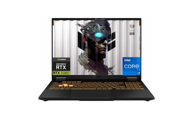 ASUS TUF Gaming F16 Laptop – Intel Core i7-14650HX | NVIDIA RTX 5060 8GB GDDR7 | 16GB RAM | 512GB SSD | 16" WUXGA 165Hz – Gaming Laptop